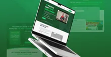 A laptop displaying the website of PestControlSEOs, the #1 niche SEO agency for pest control companies.
